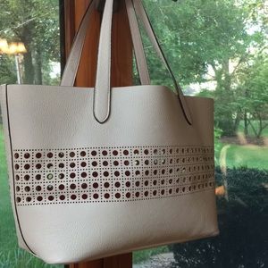 Ralph Lauren perforated bucket bag